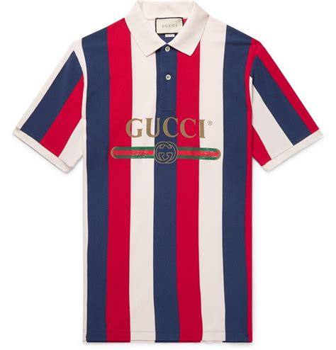 gucci striped pique rugby shirt|Gucci g Stripe polo.